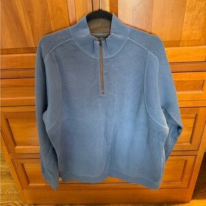 Tommy Bahama Blue Quarter Zip